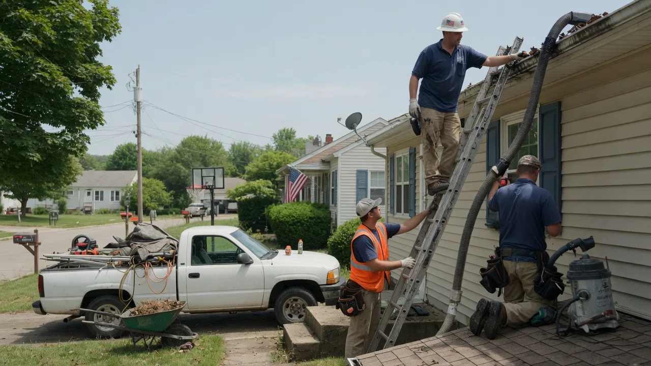 Gutter Installation in Leesville, OH near me